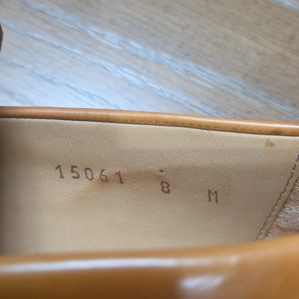 Magnanni Lino Salas Bit Buckle Leather Loafers, Size 8 - Picture 10 of 12